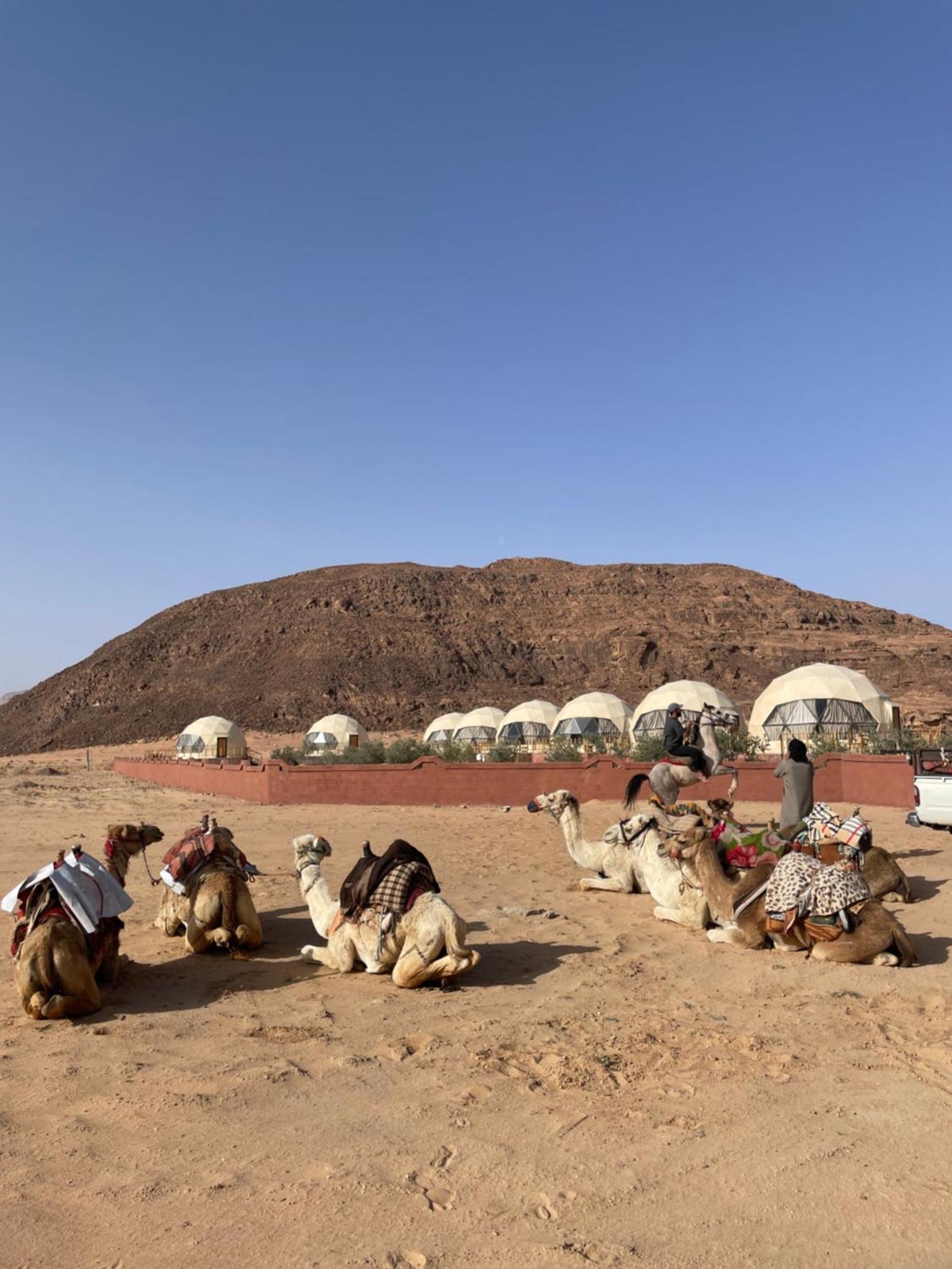 Hotel Bilal Luxury Camp Wadi Rum Exterior foto