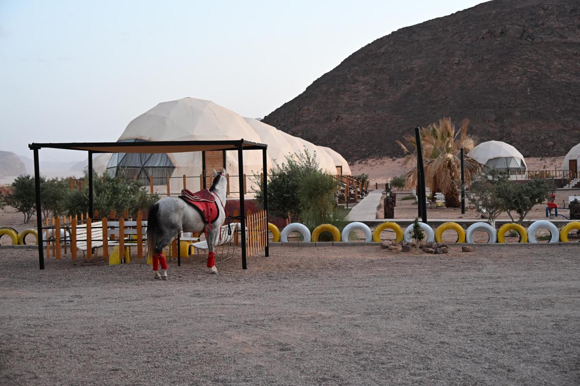 Hotel Bilal Luxury Camp Wadi Rum Exterior foto